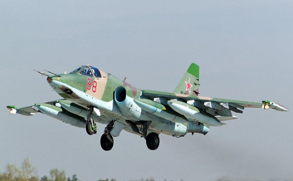 Ermənilərin daha bir Su-25 təyyarəsi vuruldu